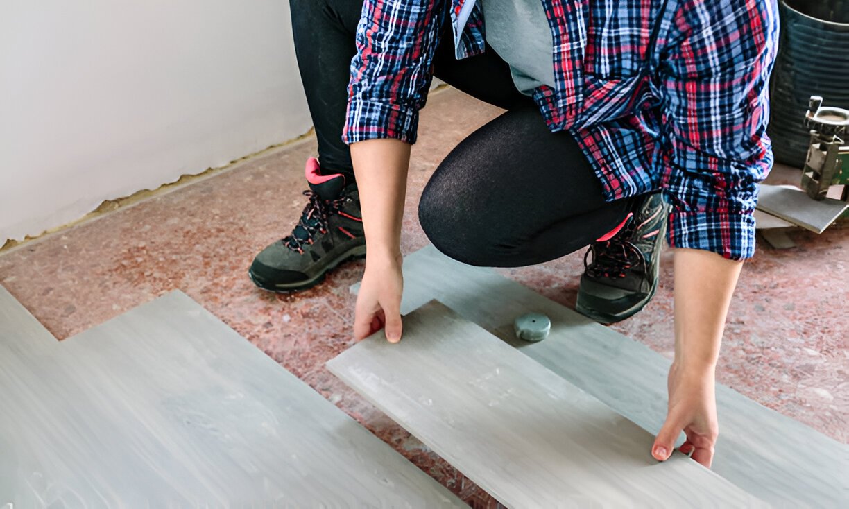 how tostagger Vinyl plank flooring properly