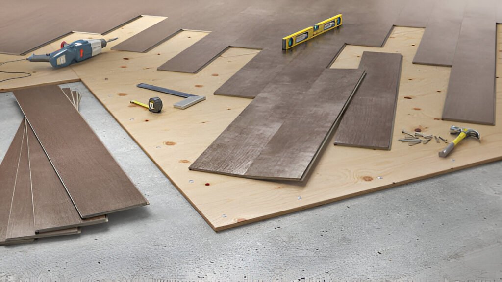 how to stagger vinyl plank flooring